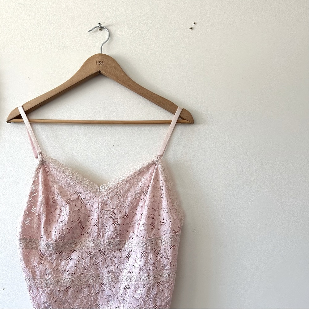 VERSAILLES | Baby Pink Lace Camisole